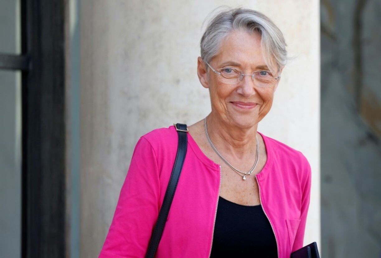 La ministre du travail Elisabeth Borne à Paris le 11 mai 2022