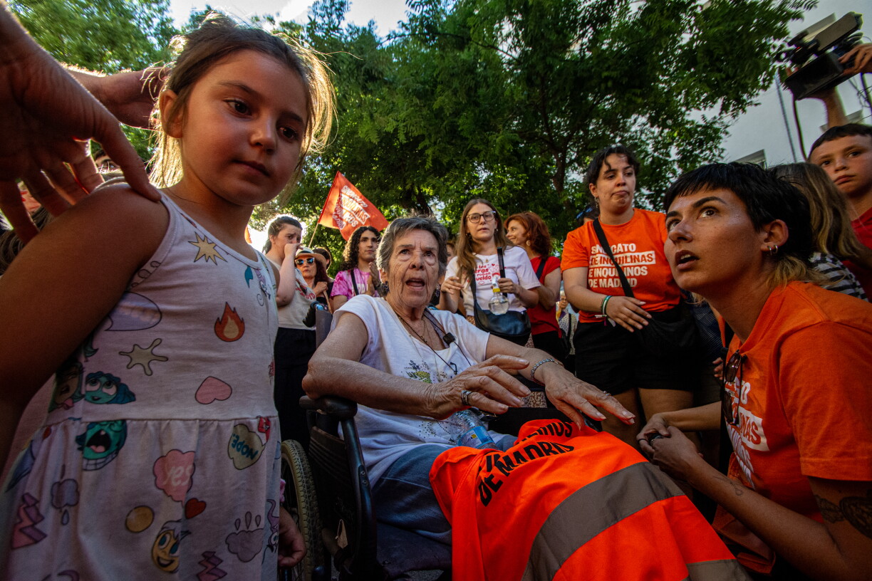 Maricarmen Abascal, 87 ans, vivait depuis plus de 70 ans à son domicile de la Calle Alcalde Sainz de Baranda à Madrid.