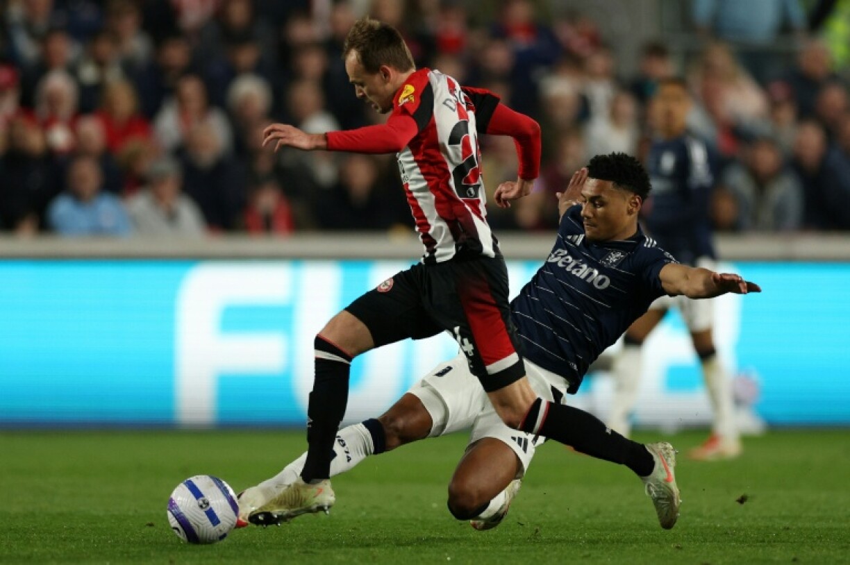 Ollie Watkins (right) scored Aston Villa's winner against Brentford
