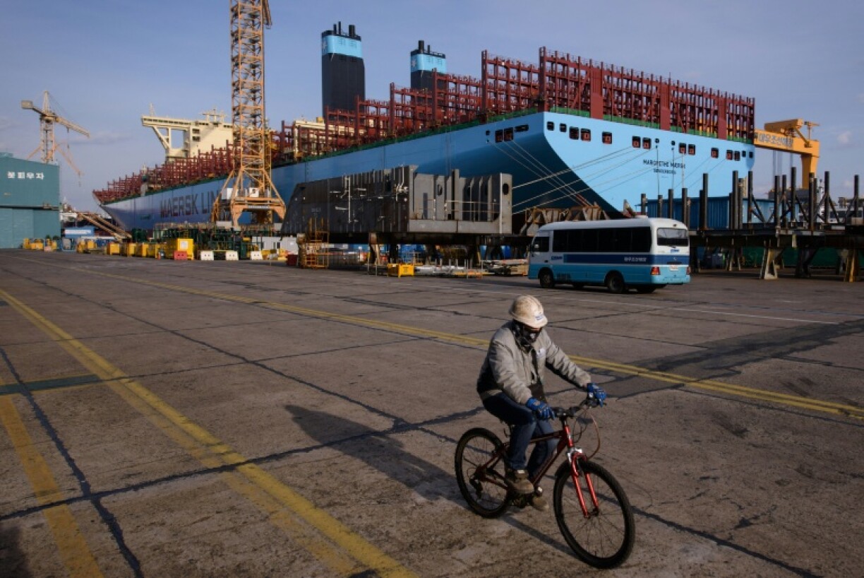 Shipbuilding accounted for nearly four percent of South Korea's exports in 2024 and directly employs around one percent of the country's workforce