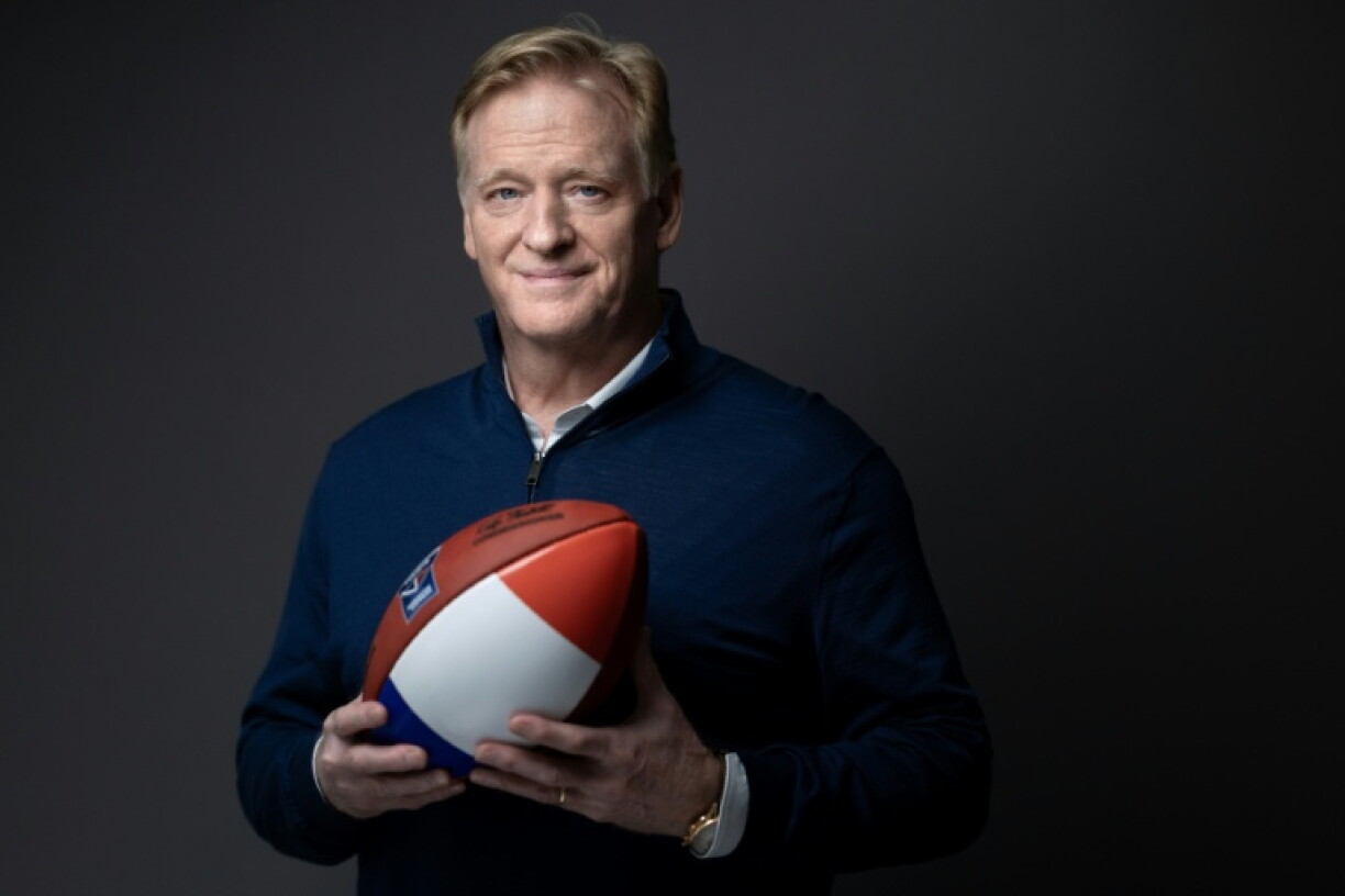 National Football League commissioner Roger Goodell is pictured ahead of the first NFL regular season game to be played in France