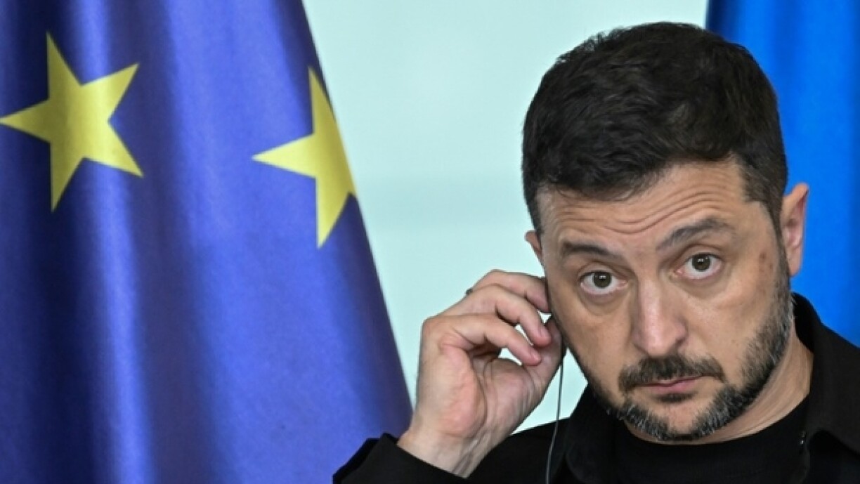 Volodymyr Zelensky le 13 août 2025 à Berlin