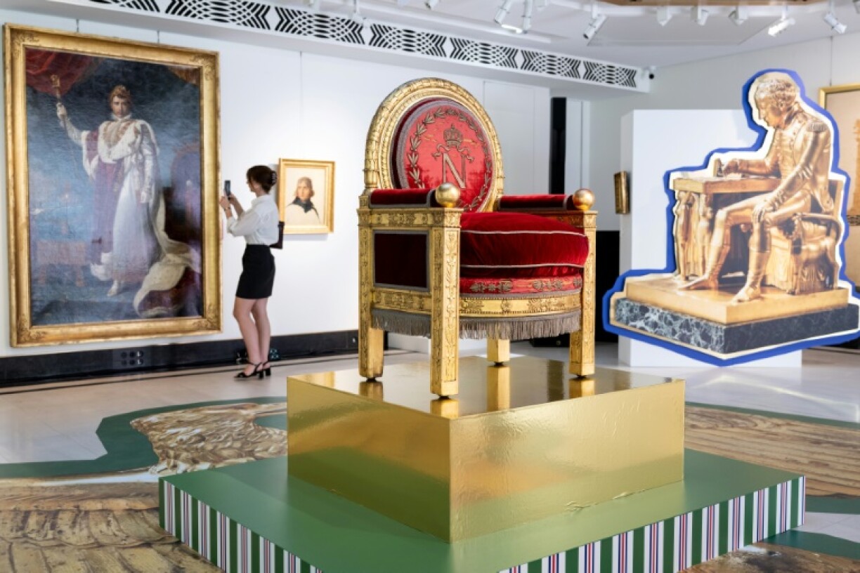 The Napoleon memorabilia was originally estimated at around 7 million euros