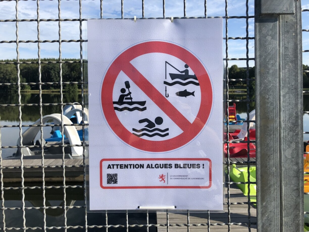 La baignade est interdite à Weiswampach. Pour votre propre bien, n'ignorez pas cette interdiction.