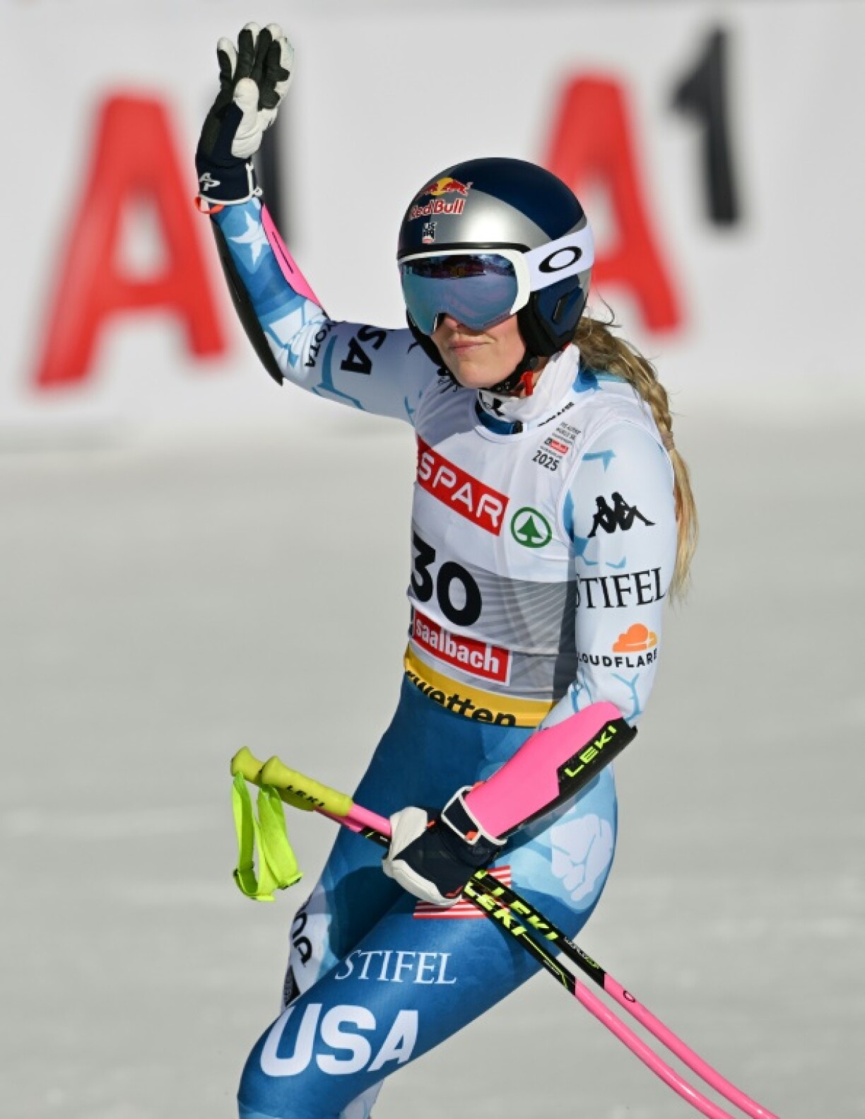 Lindsey Vonn came back to competiton this season at the age of 40 after a six-year 'retirement' and competed at the World Cup finals in Saalbach