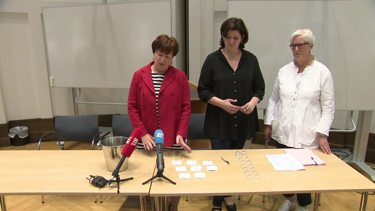 Tirage au sort aus dem Joer 2018.