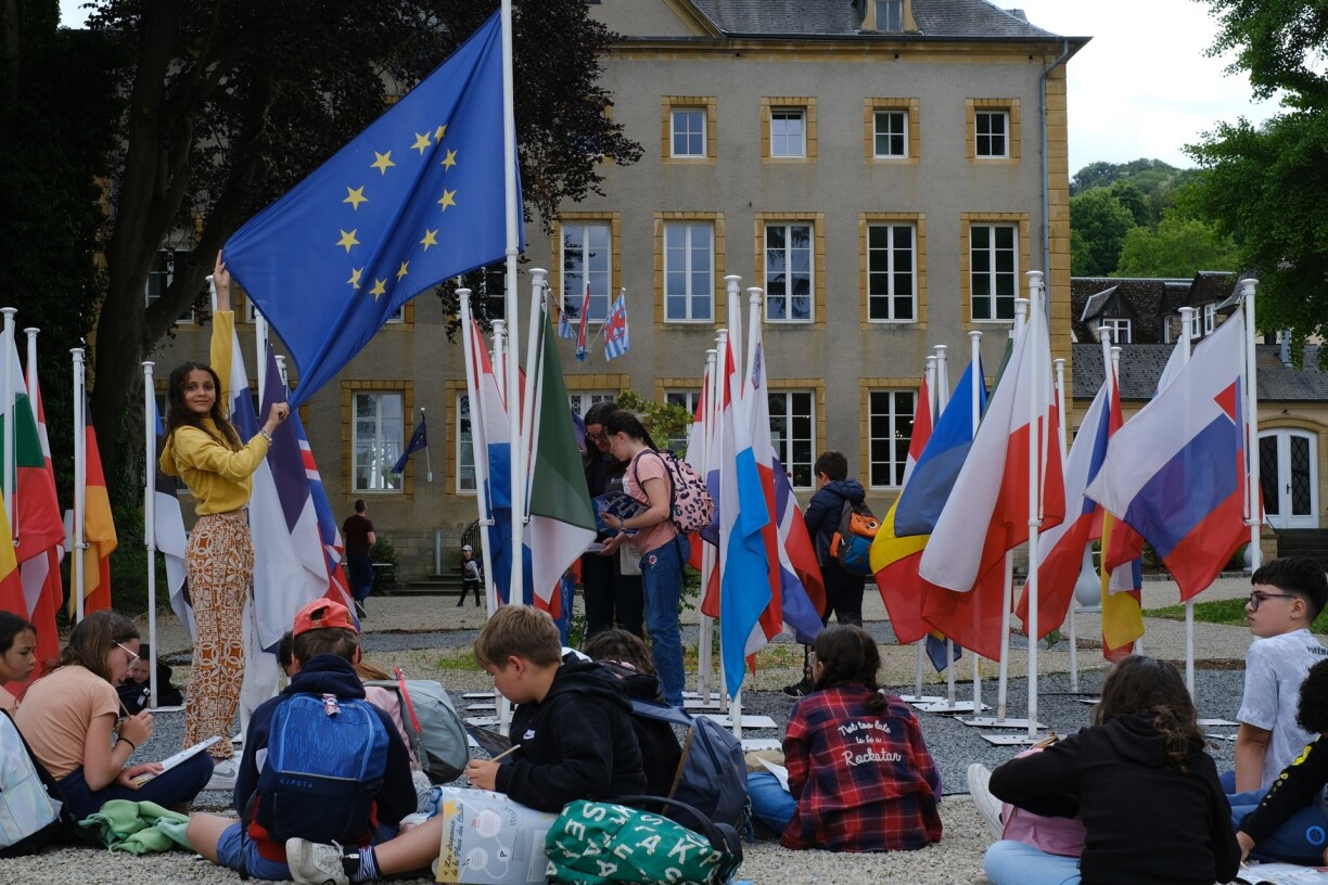 Des élèves français et luxembourgeois ont