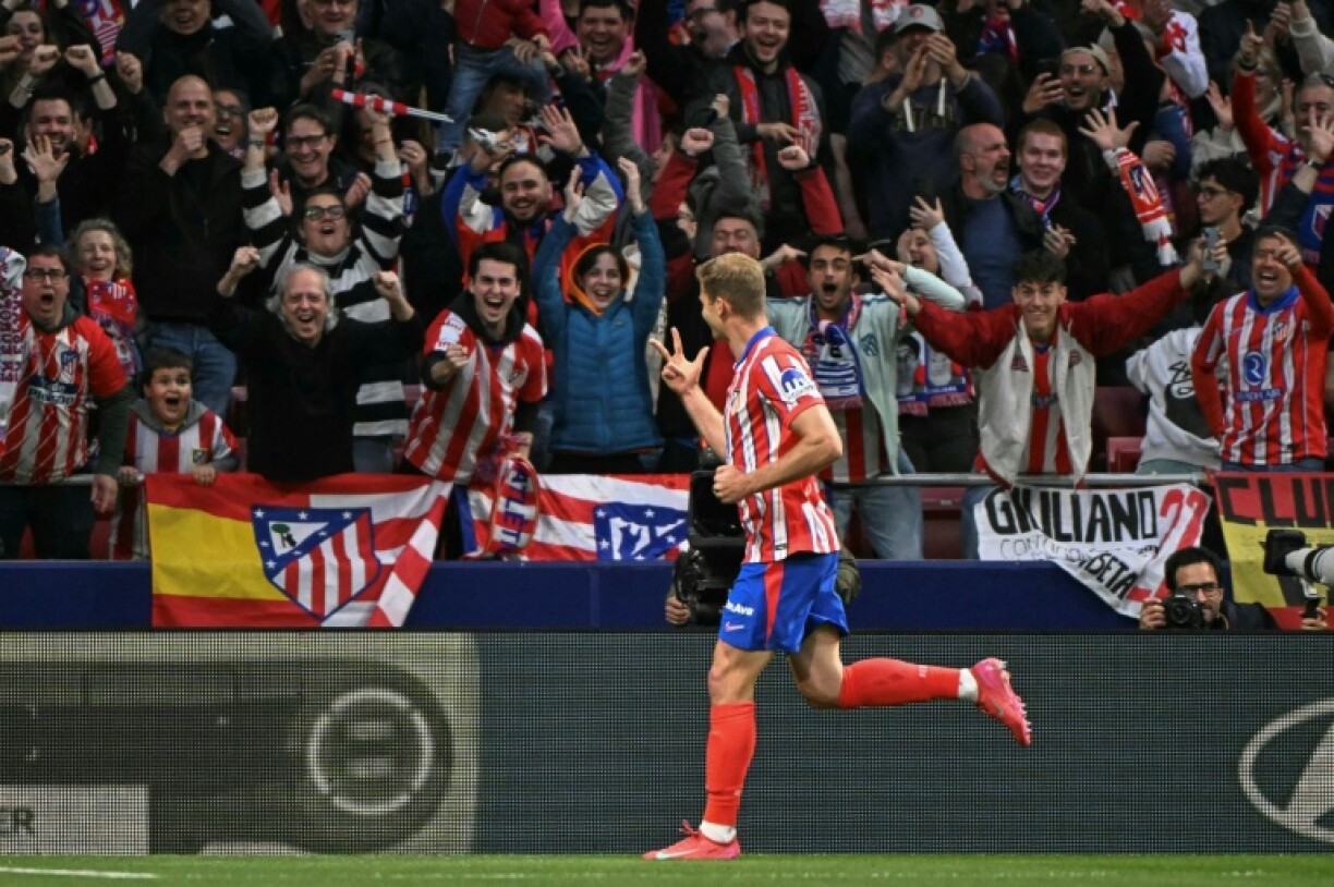 Atletico Madrid's Norwegian forward Alexander Sorloth netted four goals against Real Sociedad