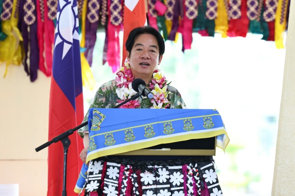 Taiwanese President Lai Ching-te's day trip to Tuvalu came just ahead of a stopover in the US territory of Guam
