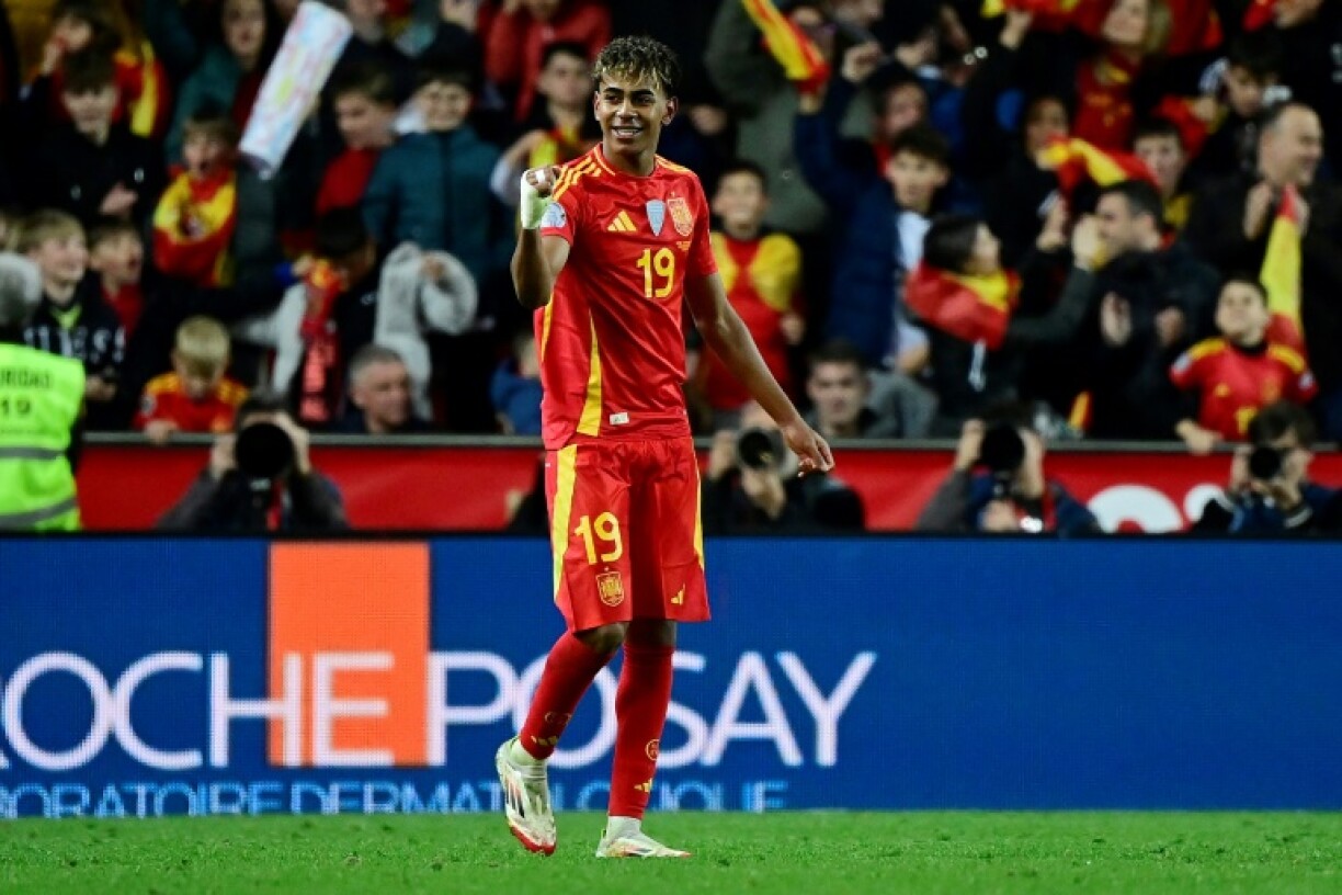 Lamine Yamal is a key player for Spain in the Nations League after helping them to win the Euros in 2024