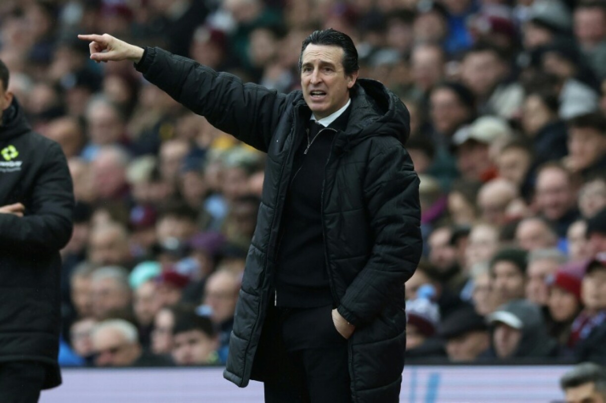 Unai Emery, le manager d'Aston Villa, lors de la défaite à domicile des Villans face à Brentford (1-0) le 1er février 2026 à Birmingham