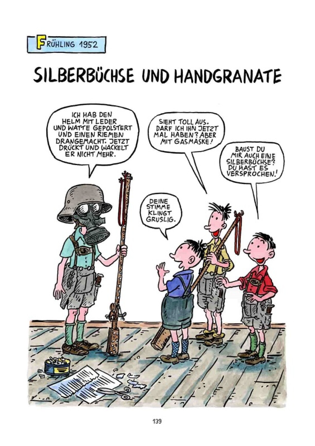 Eng Säit aus der Graphic Novel