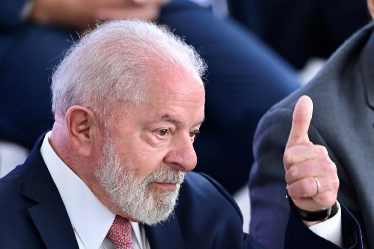 Le président brésilien Luiz Inacio Lula da Silva, le 27 septembre 2023 à Brasila