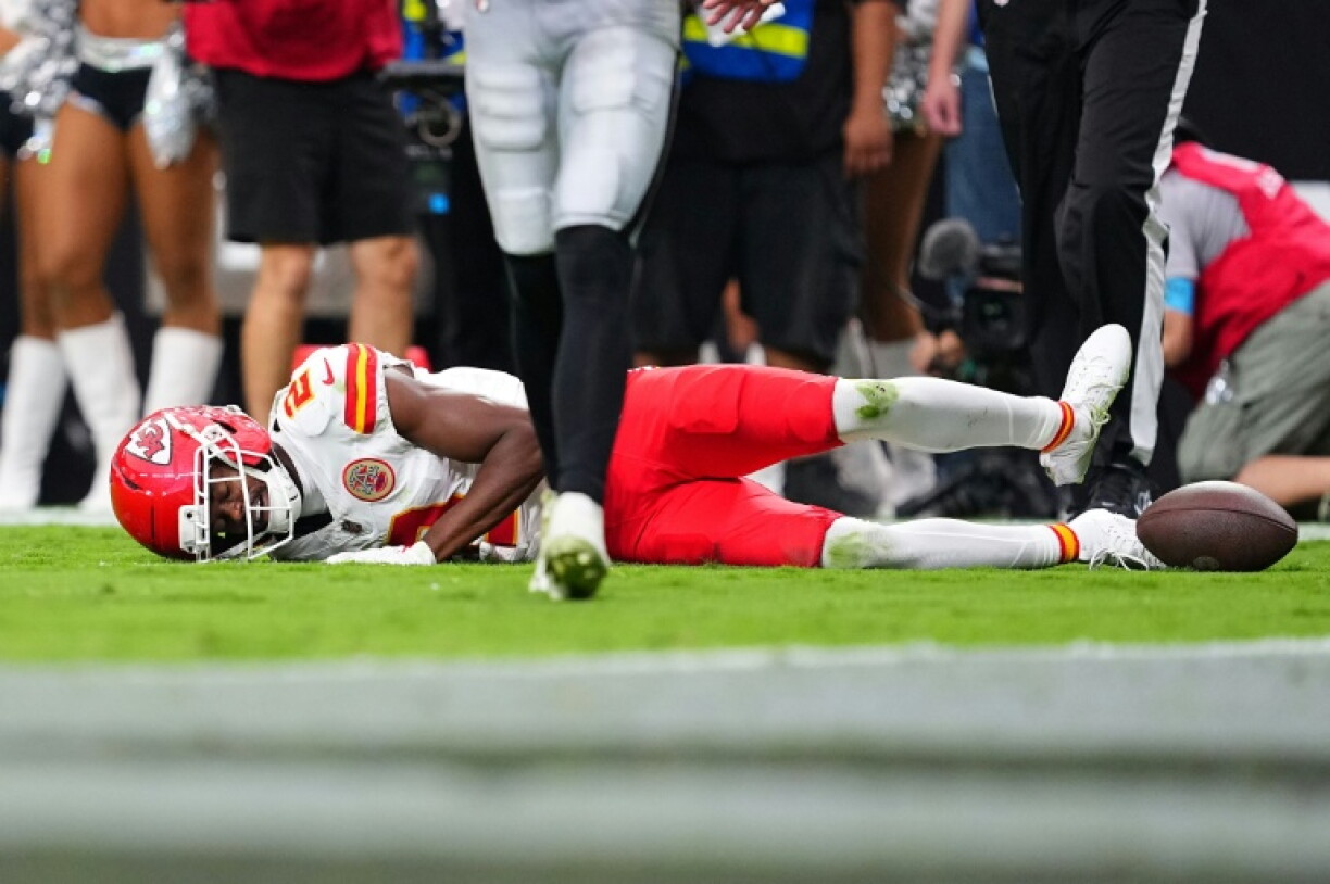 Tyquan Thornton suffered an awful ankle injury against the Las Vegas Raiders