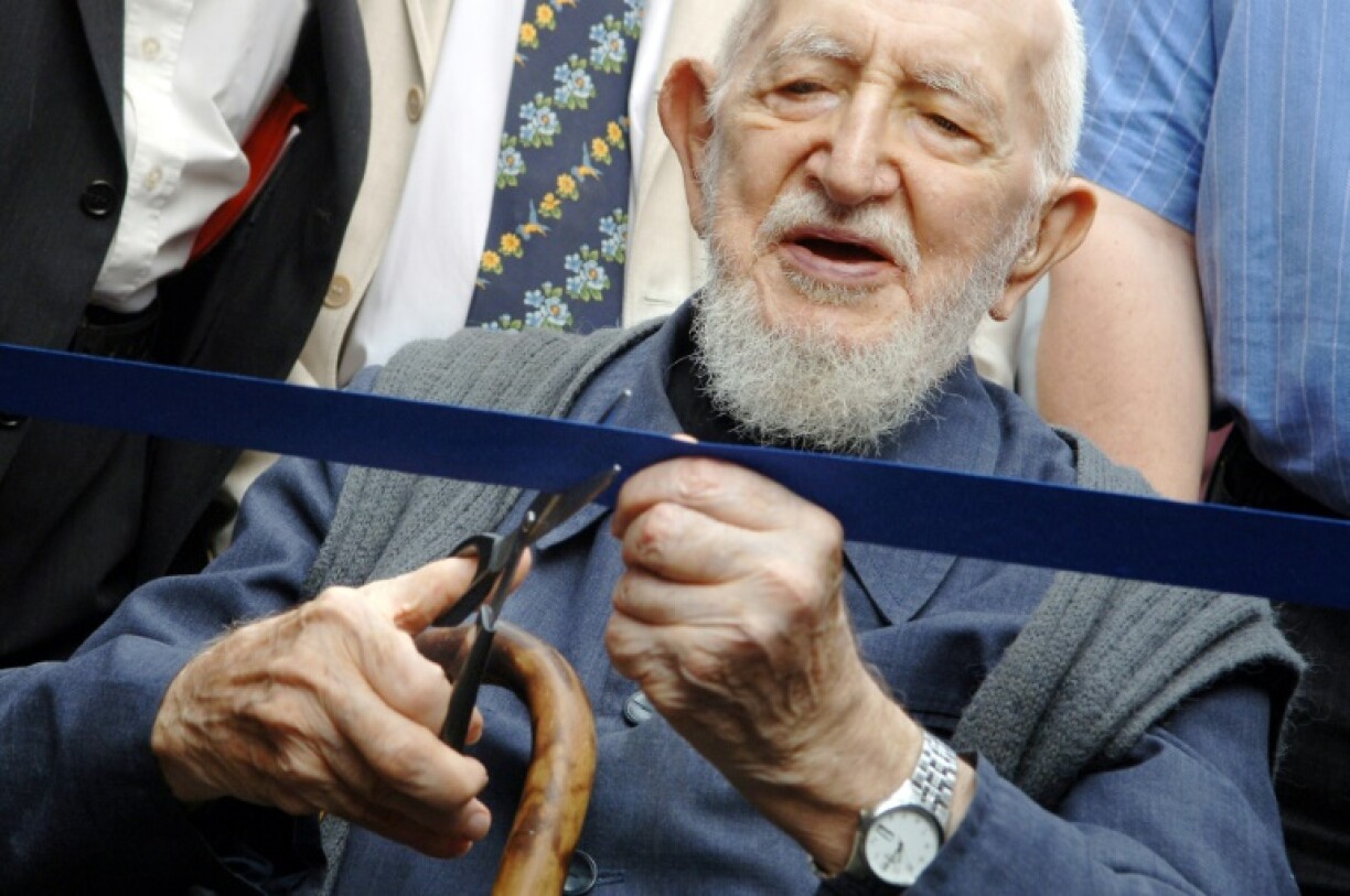 L'abbé Pierre en 2005.