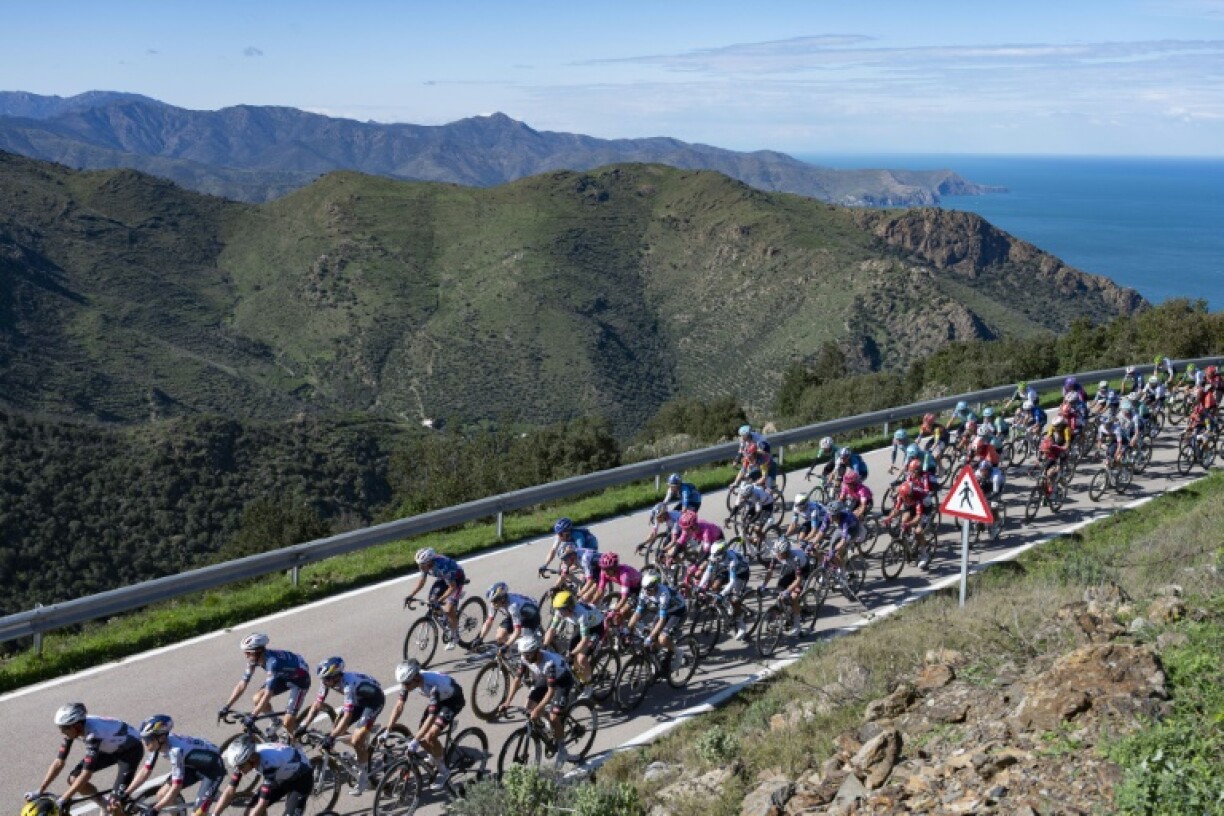 The Tour of Catalonia head into the Giron a region from the Costa Brava