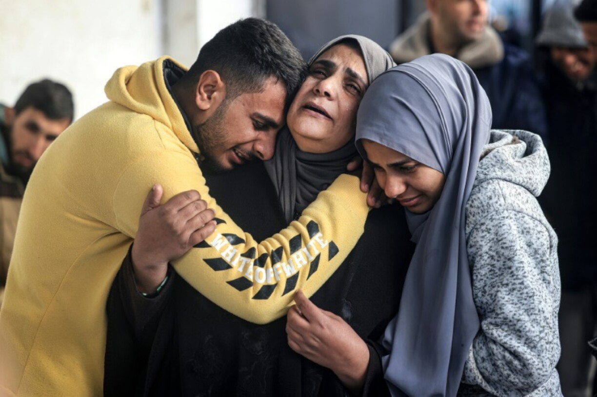 Photographers for AFP were Pulitzer Prize finalist for their work from Gaza, including this image by Mahmud Hams