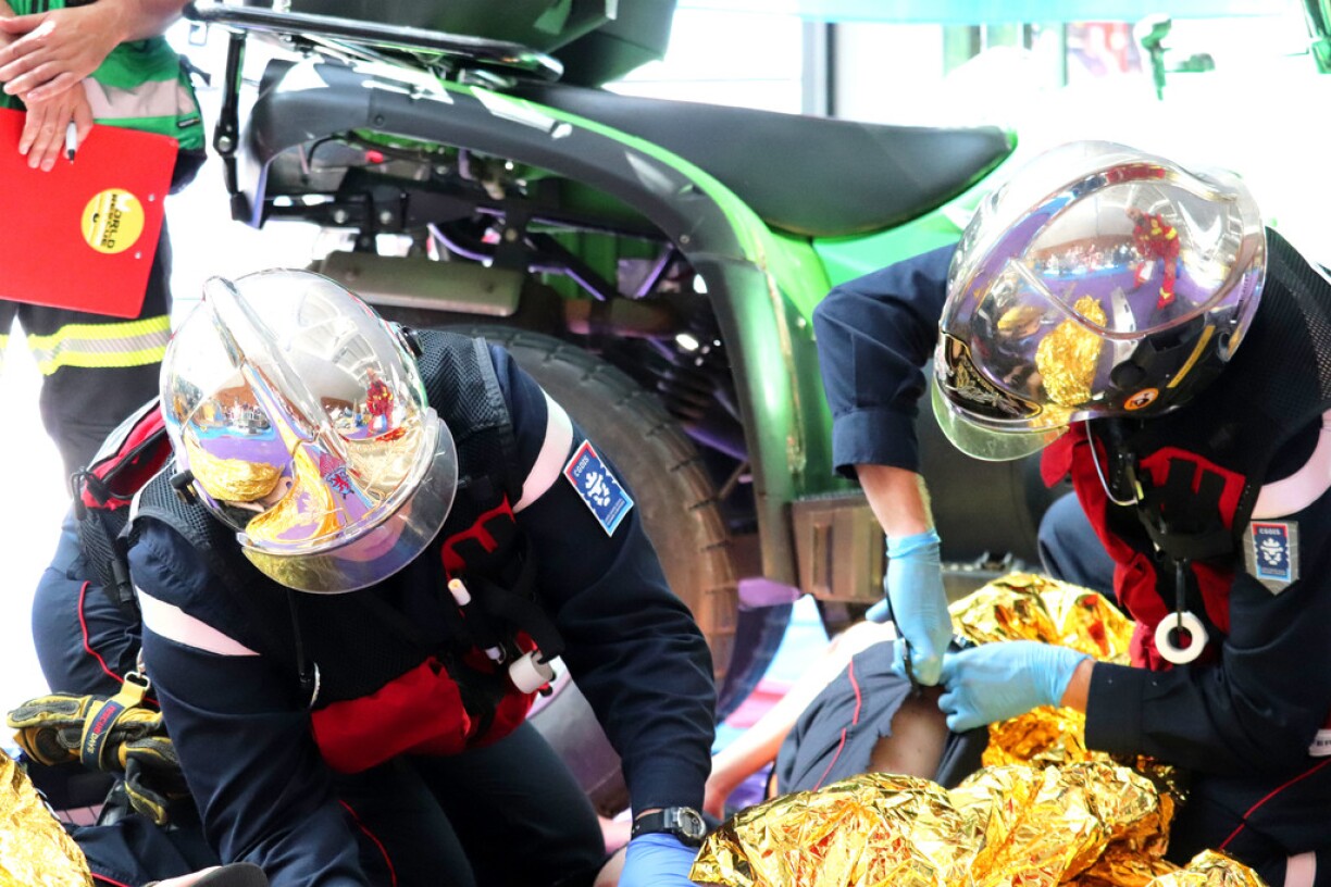 Luxembourgish firefighters participated at the 2019 edition of the World Rescue Challenge.