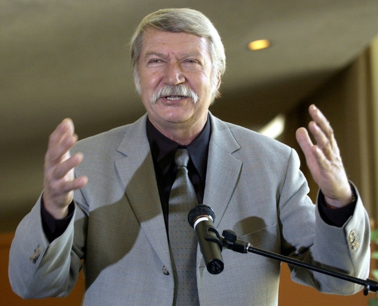 Gymnastics coach Bela Karolyi was a disciplinarian but he got results