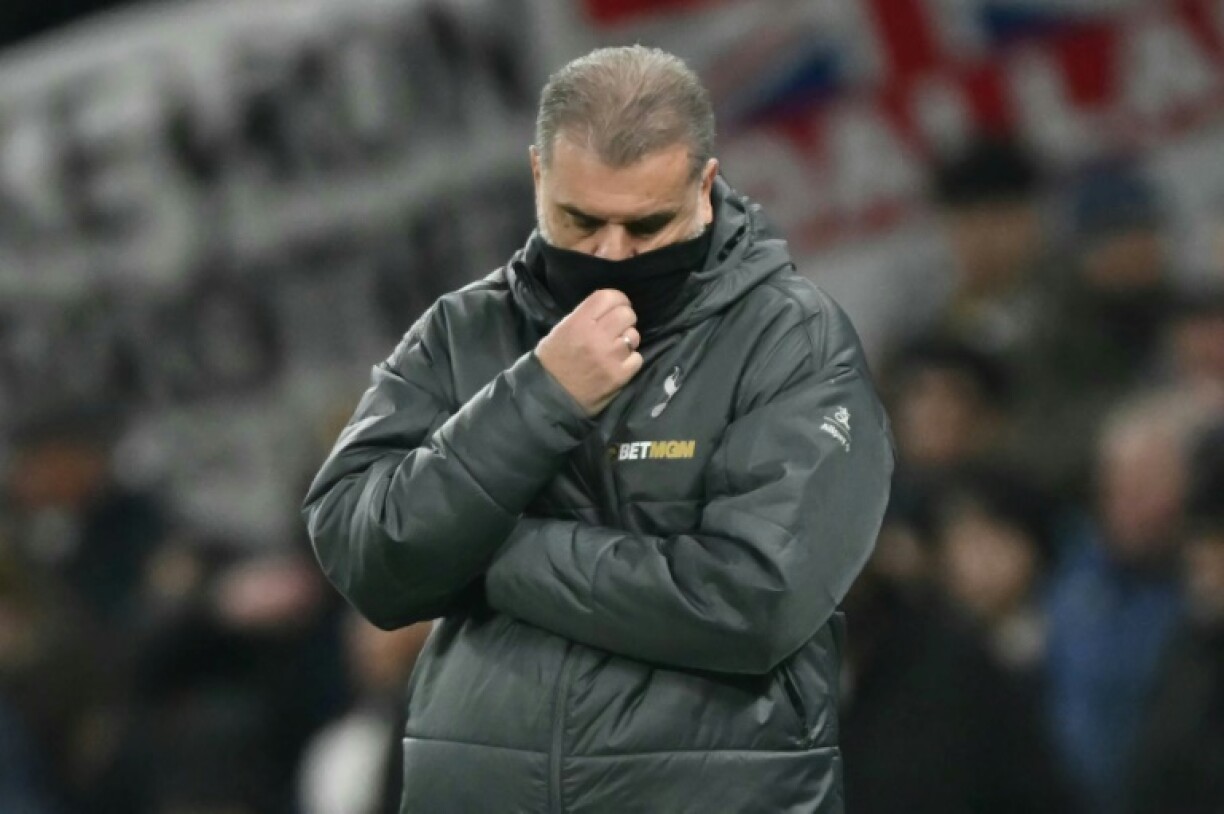 Tottenham boss Ange Postecoglou suffered the agony of seeing his side concede late in a 2-2 draw against Wolves