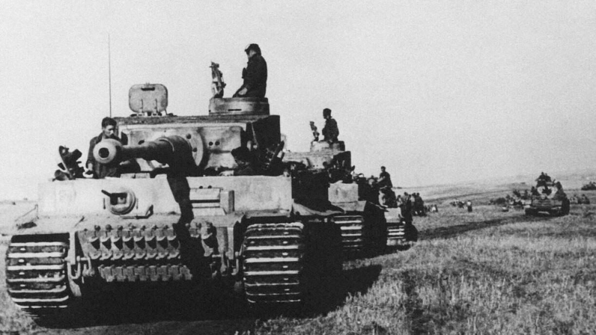 German Tiger tank in Ukraine, 1944