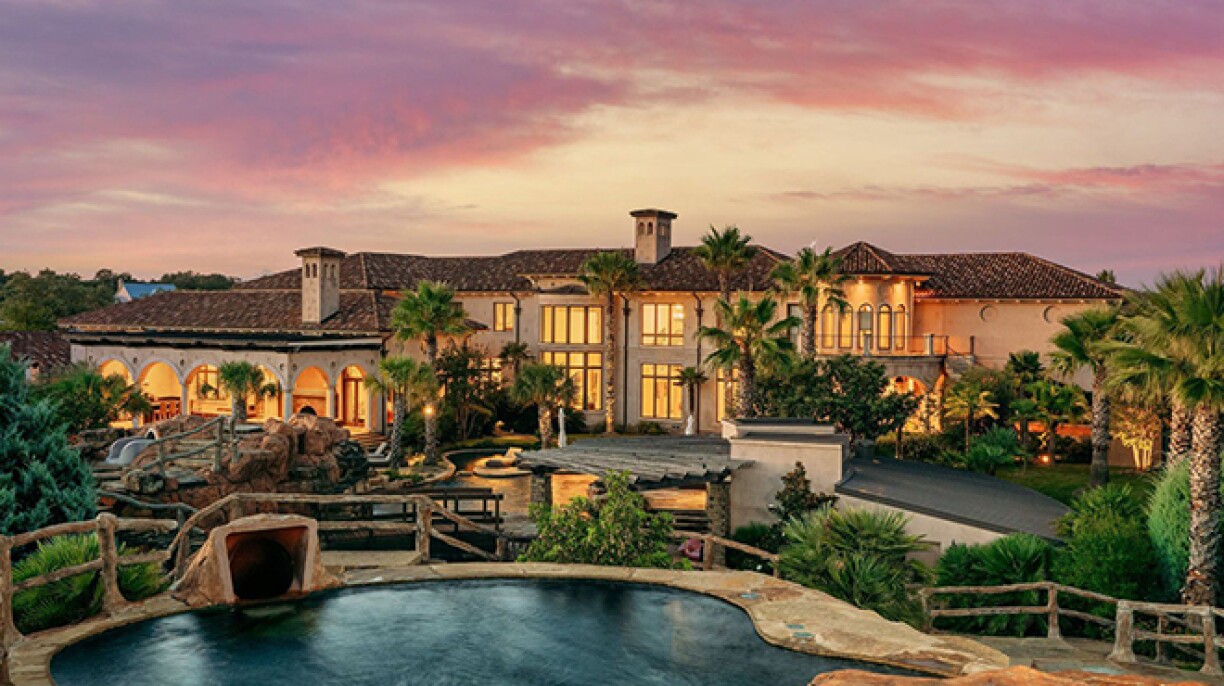 Parc aquatique privé, cinéma, 21 hectares: Tony Parker vend sa maison au Texas (photos)