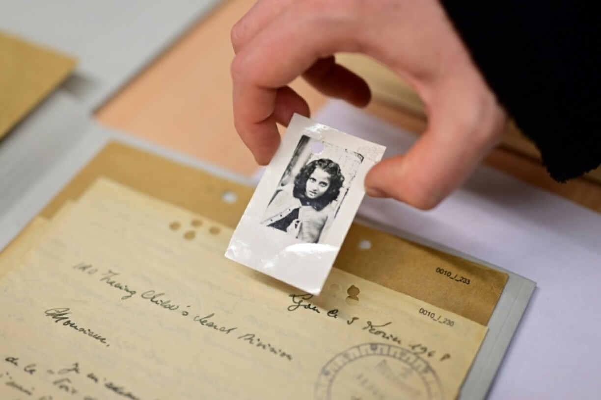 Files on a child victim of the Nazis