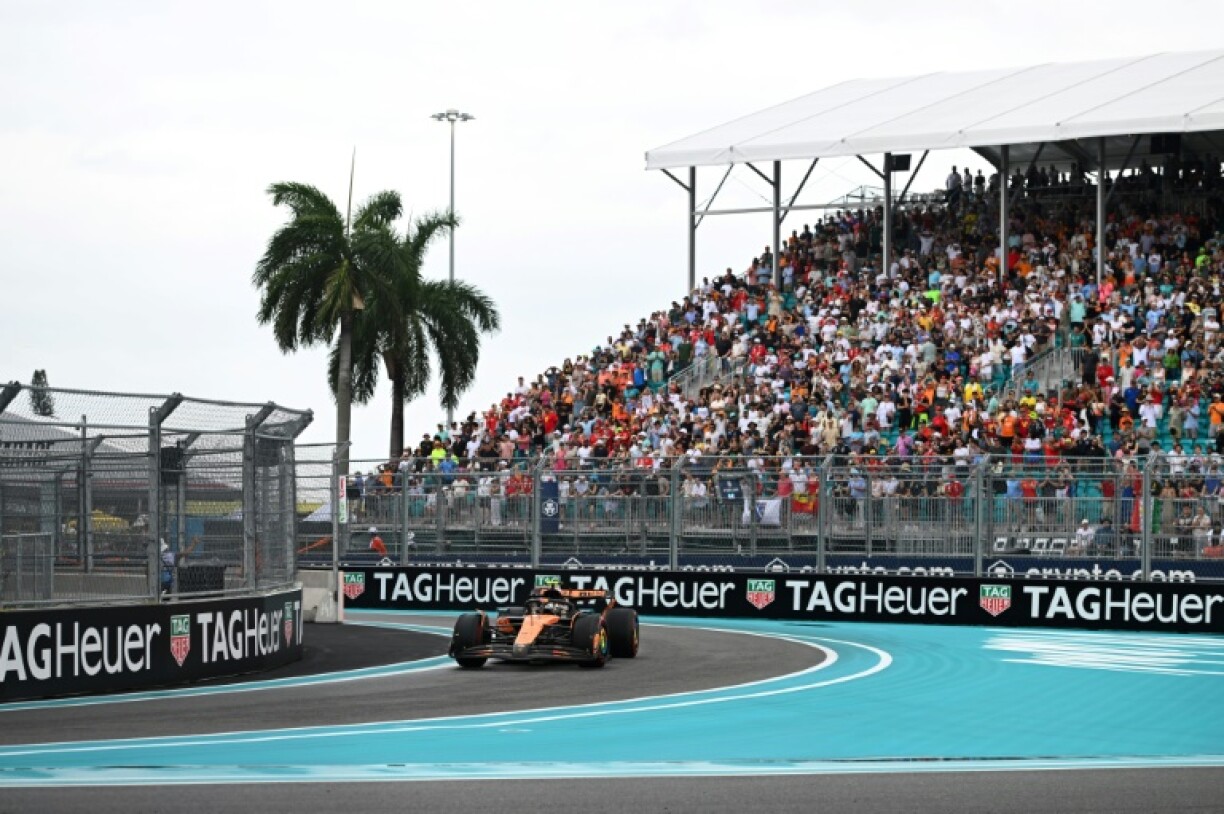 McLaren's Lando Norris won the Miami GP sprint race