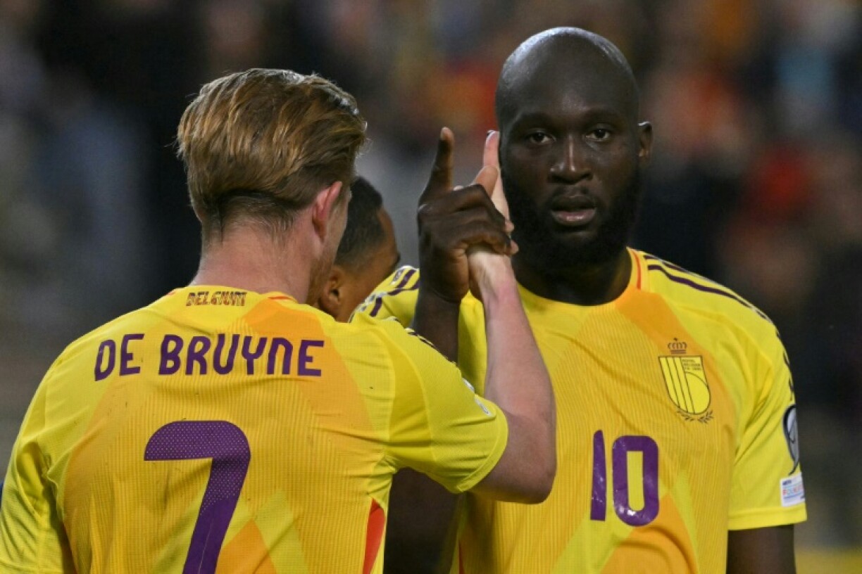 Kevin De Bruyne has joined Belgium temmate Romelu Lukaku at Napoli
