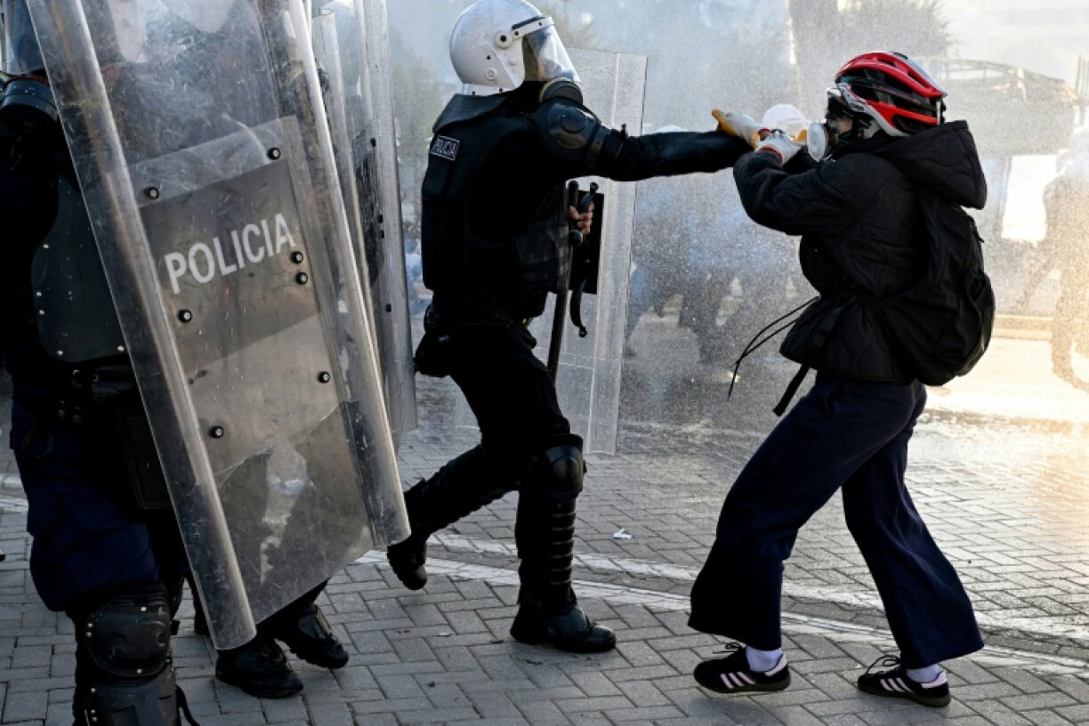 More than 160 people have been arrested in five days of protests