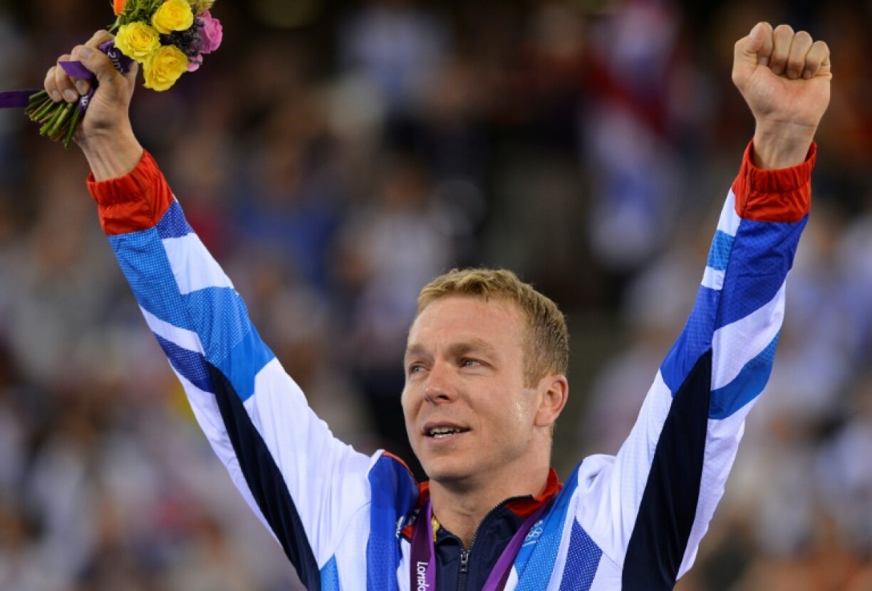 Six-time Olympic cycling champion Chris Hoy