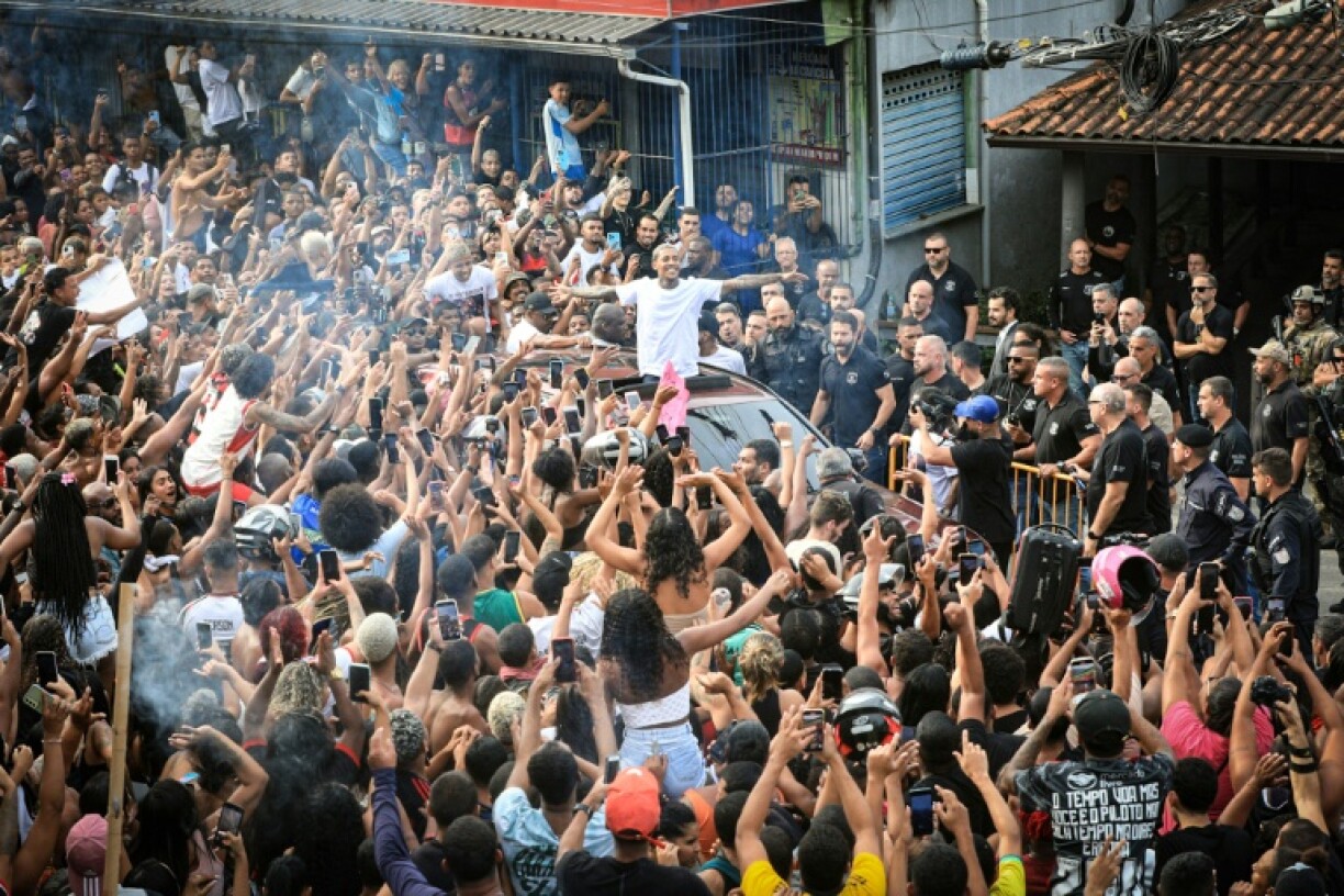 Brazilian funk star MC Poze do Rodo spent five days in custody on charges of glorifying crime in his lyrics before being released on bail