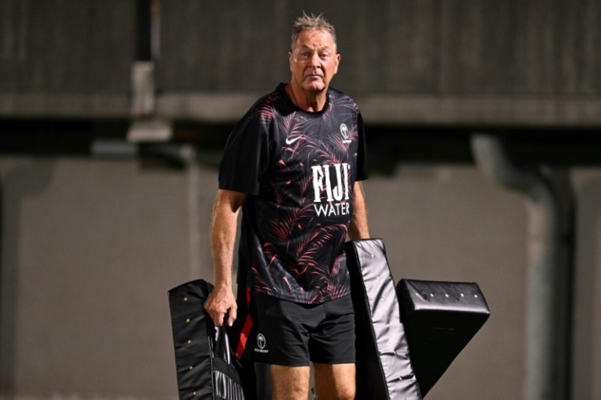 Fiji rugby coach Mick Byrne