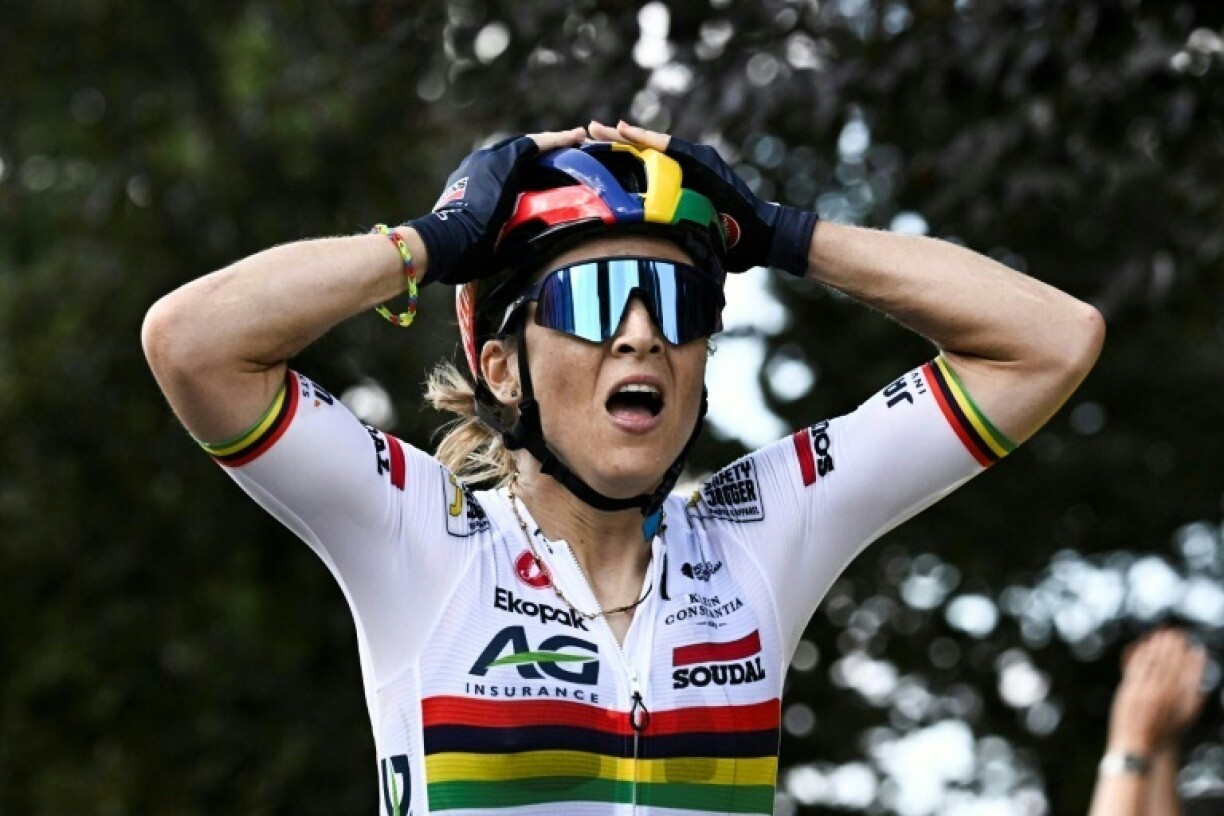 Mauritian Kim Le Court is the first African to win a stage on the women's Tour de France