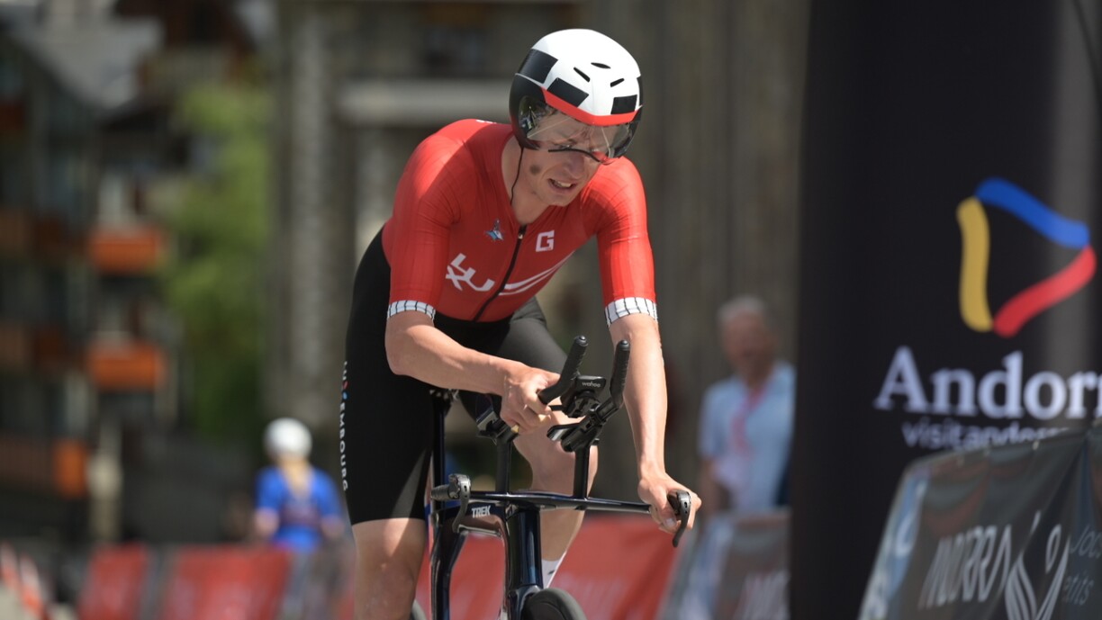 Alex Kirsch à l'arrivée