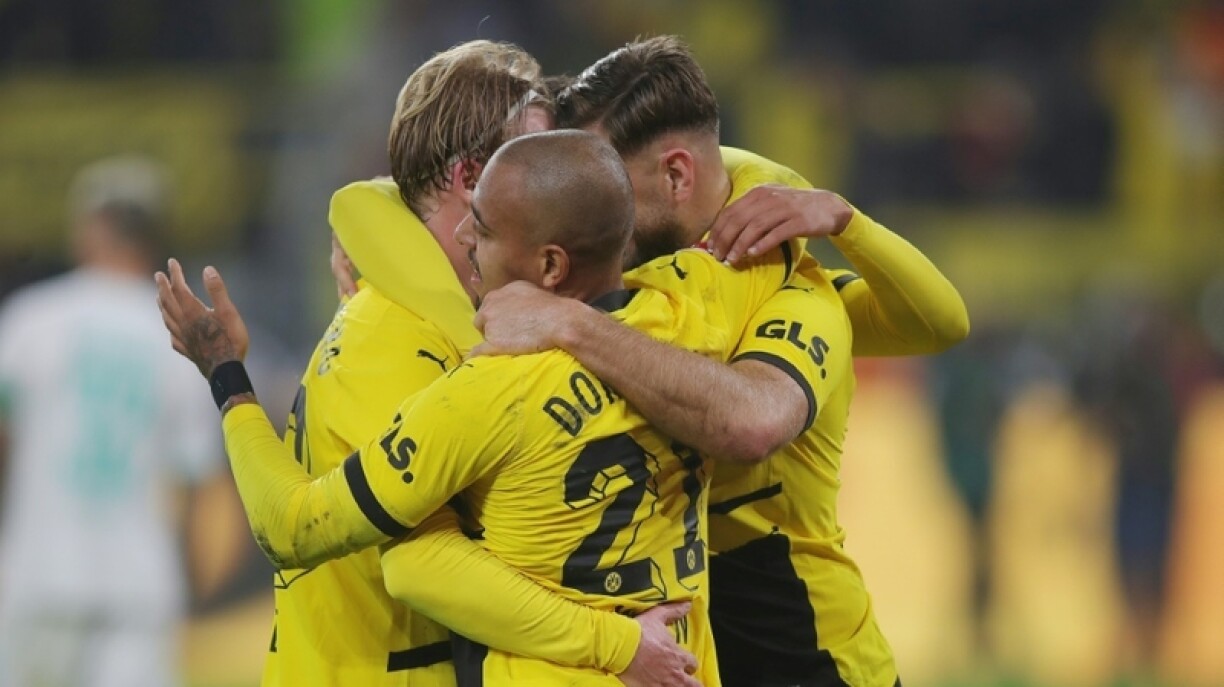 Dortmund feiert Victoire