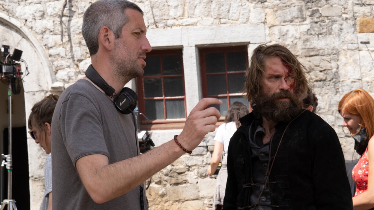 Loïc Tanson et Luc Schiltz sur le tournage