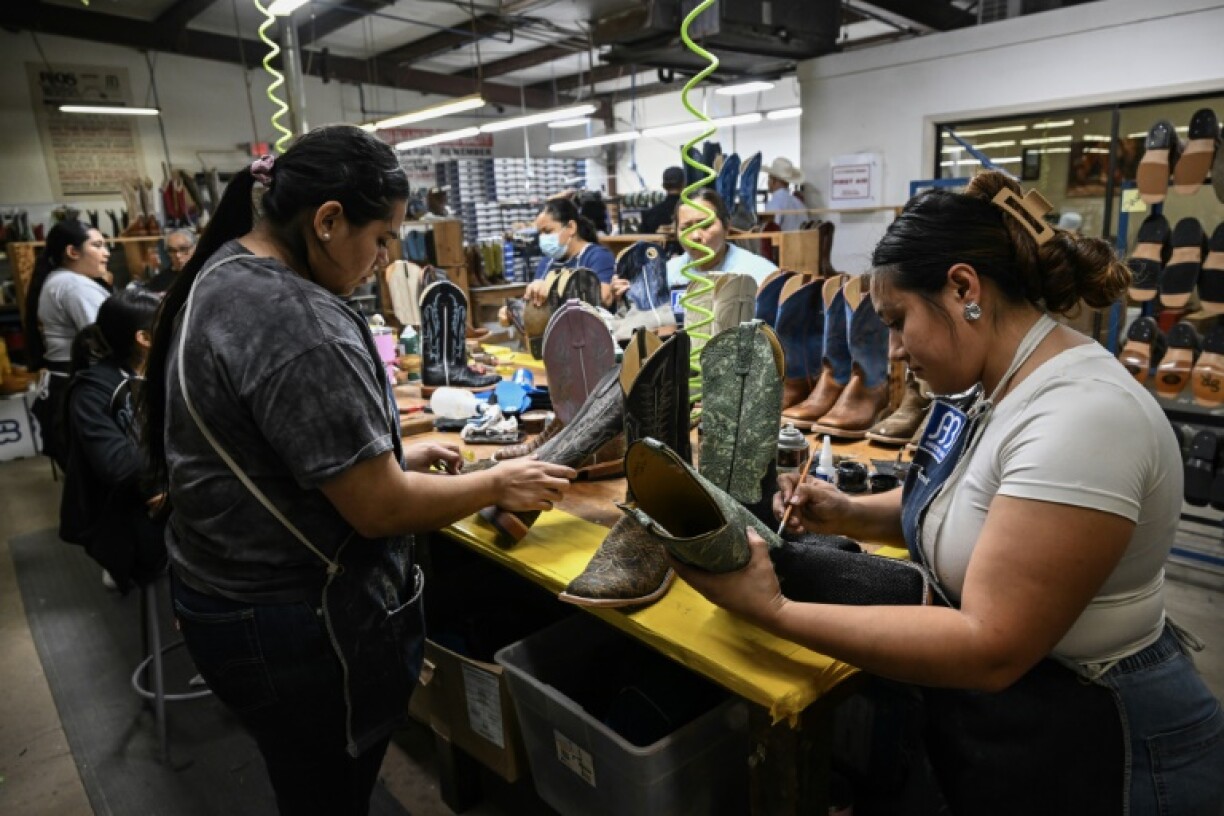 This US cowboy boot factory faces upheaval from new tariffs on South Africa, where most of the ostrich leather used is produced