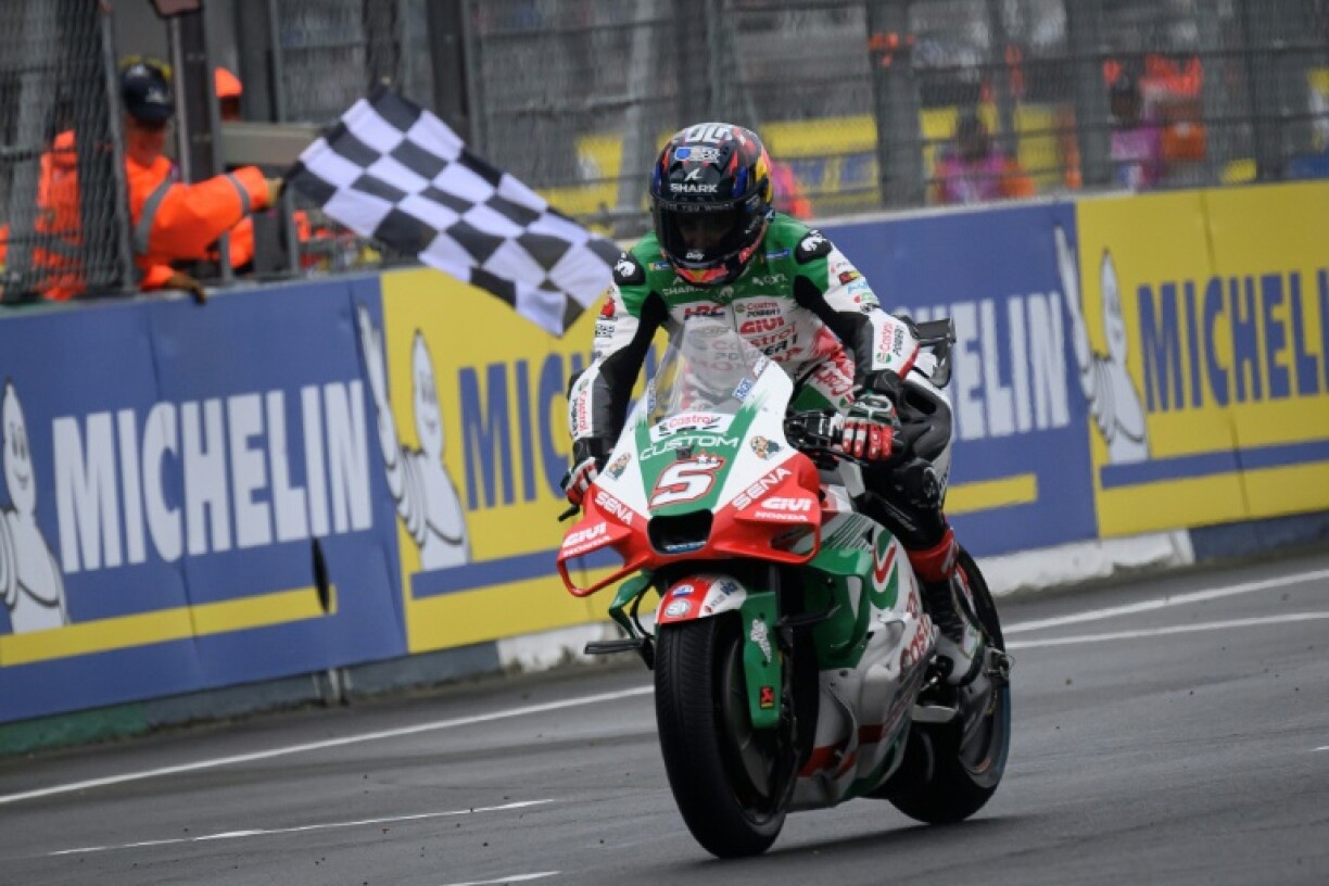 Honda's Johann Zarco is the first home winner at the French MotoGP since 1954