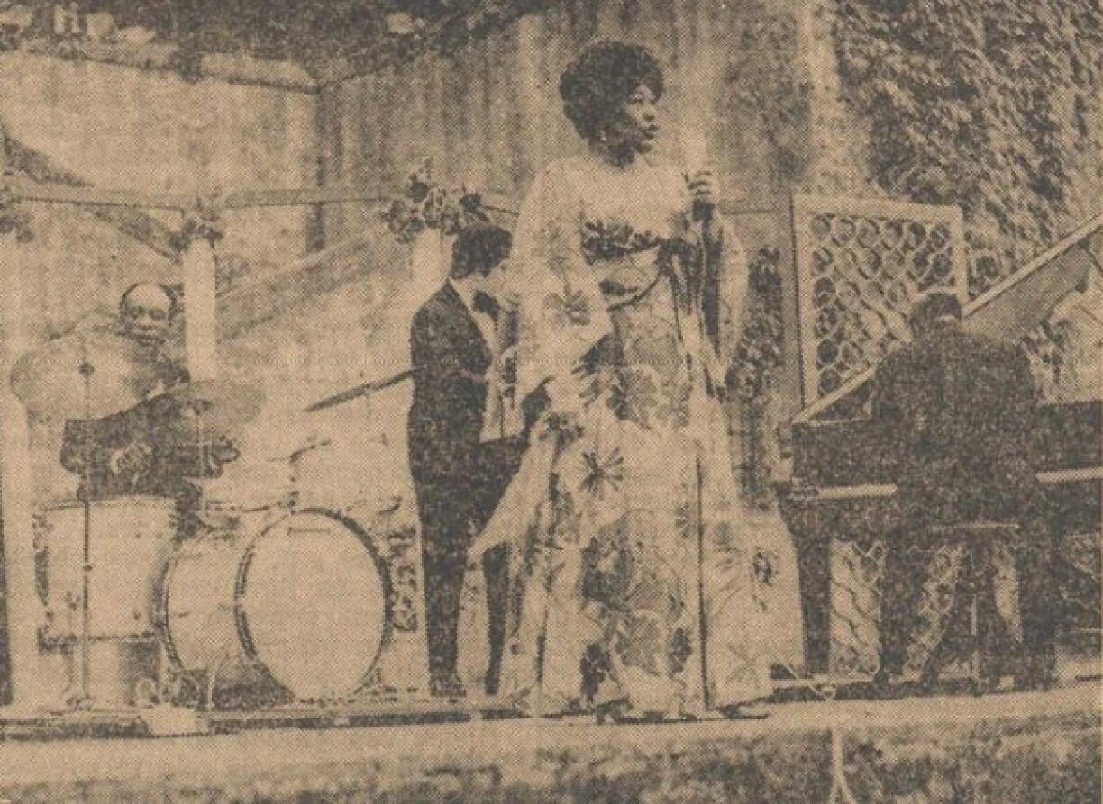 Ella Fitzgerald at Festival de Wiltz on 15 June, 1969.
