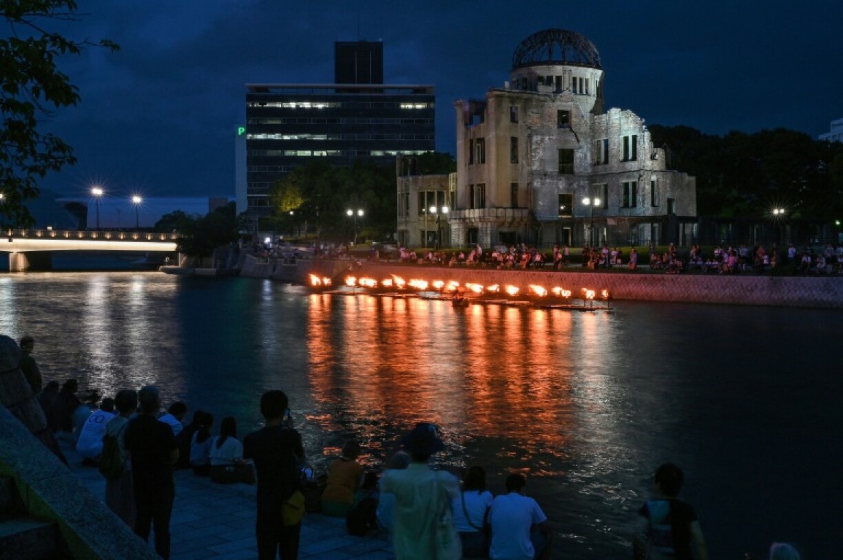 Today, Hiroshima is a thriving metropolis of 1.2 million people, but the ruins of a domed building stand in the city centre as a stark reminder