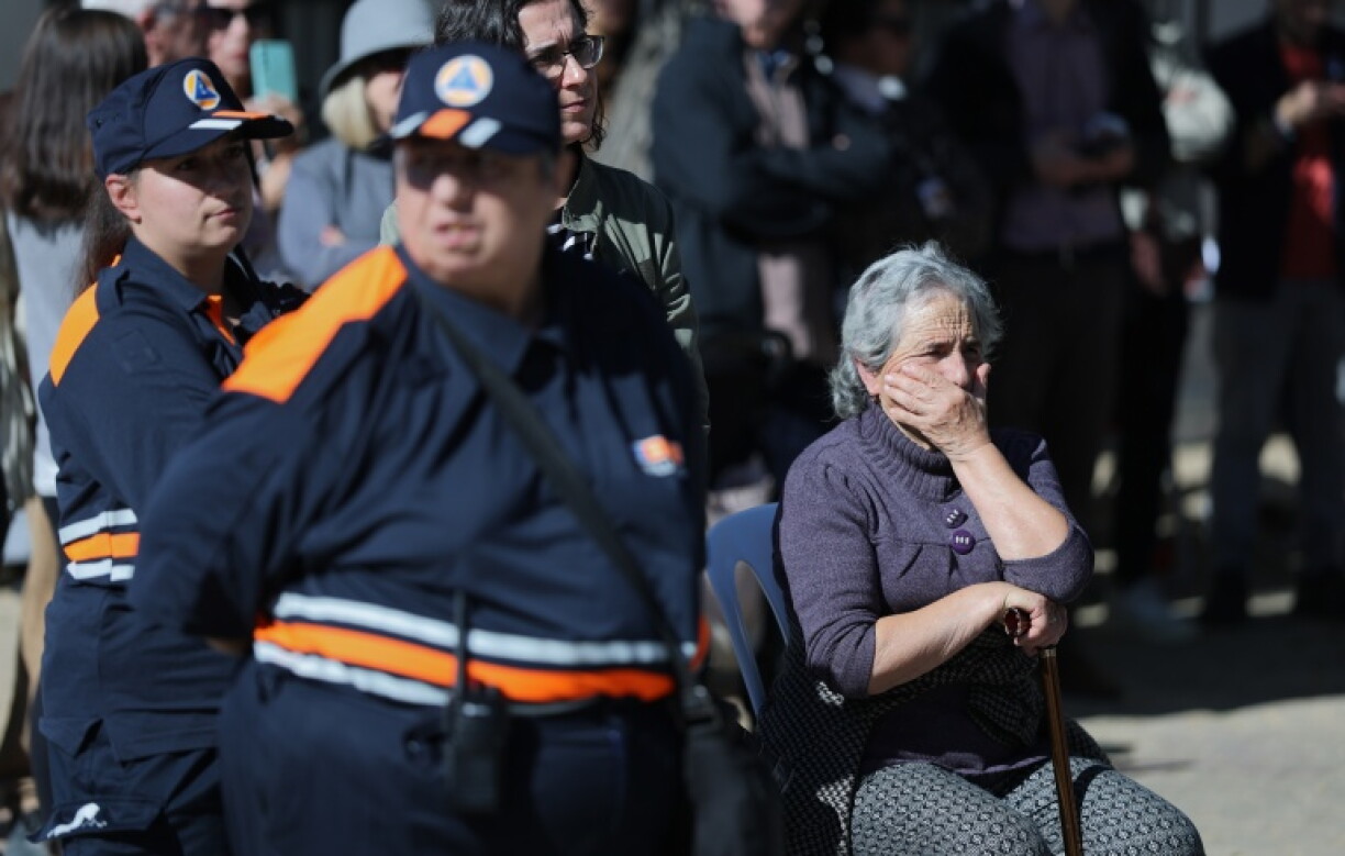 The San Juan Bautista church was packed and dozens more people gathered outside to listen to the service