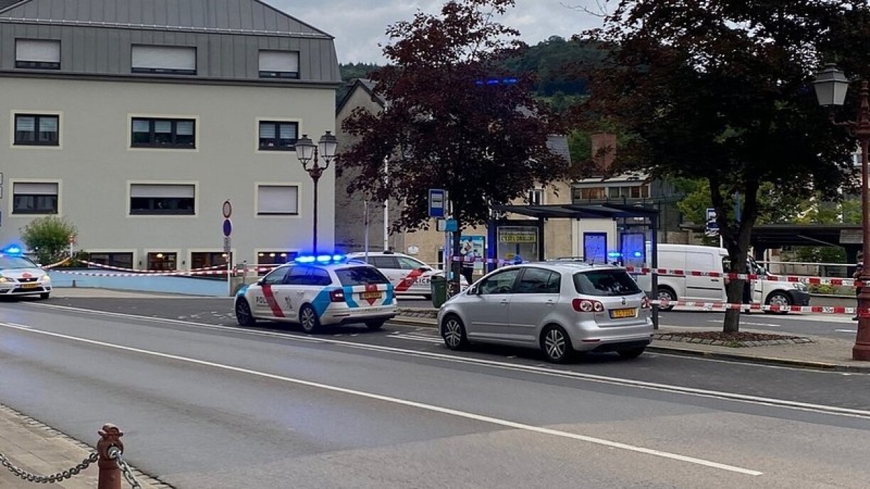 D'Plaz vum Tëschefall zu Ettelbréck.