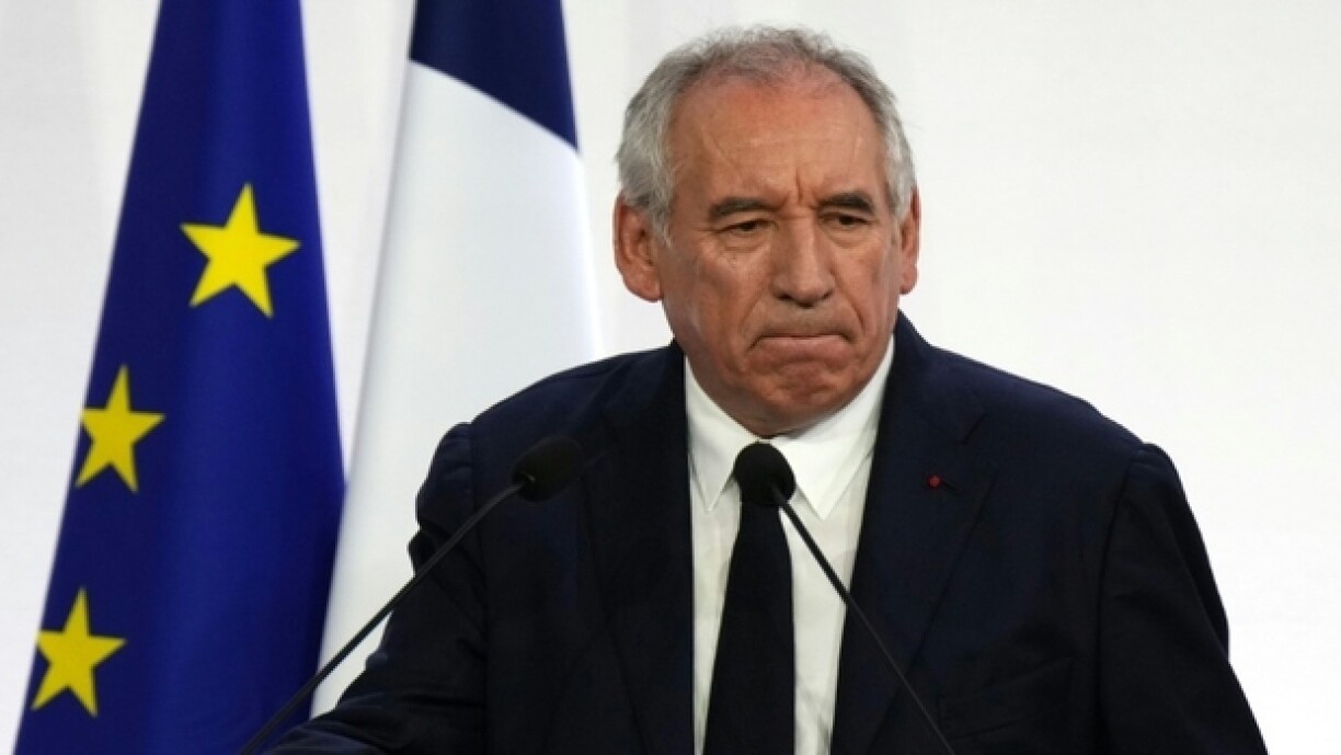 Le Premier ministre François Bayrou lors d'une conférence de presse à Paris le 25 août 2025