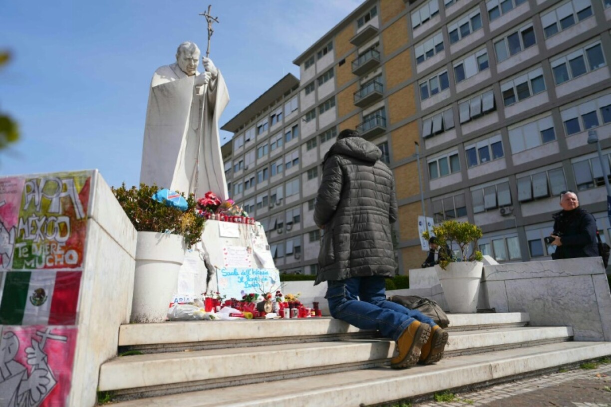 Francis had part of one of his lungs removed as a young man and is prone to respiratory infections.