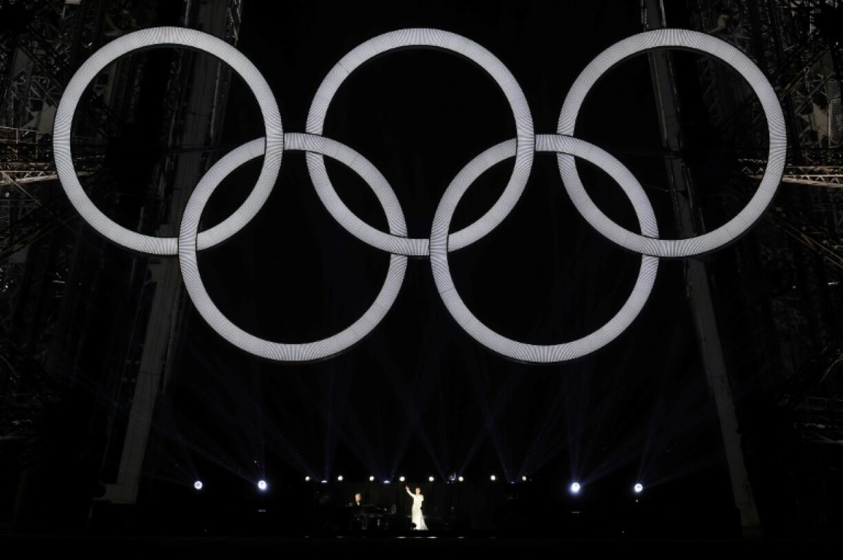 Olympic serenade: Celine Dion performs on the Eiffel Tower at the conclusion of the Paris 2024 opening ceremony