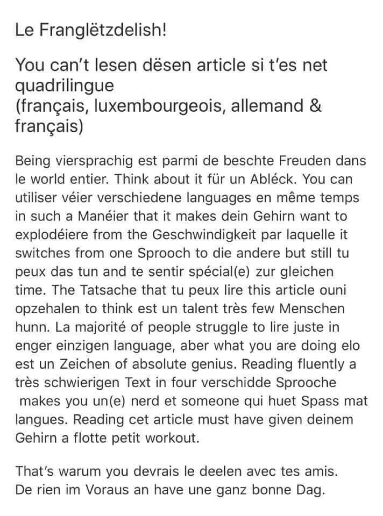 Notez que l'auteur a commis une erreur au début du texte et écrit une deuxième fois