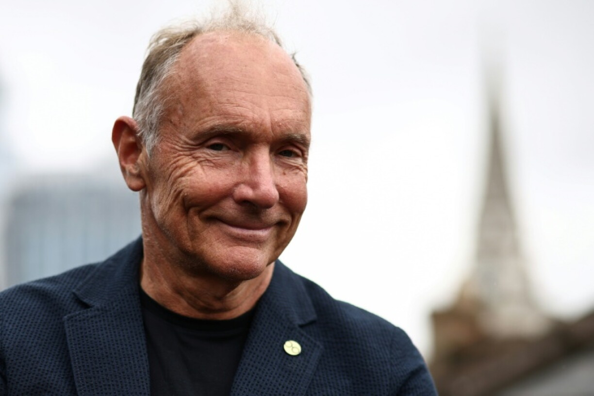 Le Britannique Tim Berners-Lee, le 3 juin 2026 à Londres
