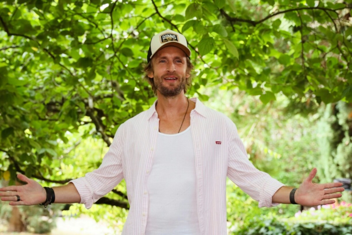 L'acteur français Philippe Lacheau pendant le 16e Festival du film francophone d'Angoulême, le 27 août 2023