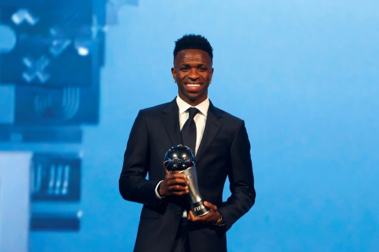 Vinicius Junior won the FIFA Best men's player award